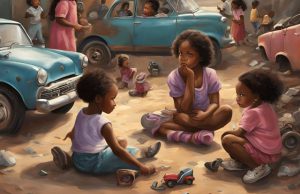 A Importância de um Brinquedo para uma Criança que Vive em uma Favela Cercada pela Violência