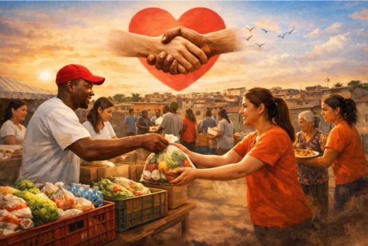 Combate a Fome: A Força da Parceria entre Ação da Cidadania e ONG É Por Amor