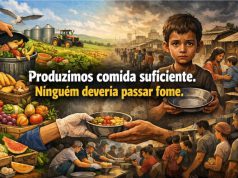 Produzimos comida suficiente. Ninguém deveria passar fome