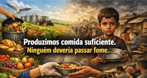 Produzimos comida suficiente. Ninguém deveria passar fome