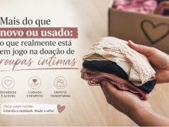 Mais do que Novo ou Usado: O Que Realmente Está em Jogo na Doação de Roupas Íntimas