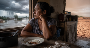Quando o clima muda, quem tem fome sente primeiro